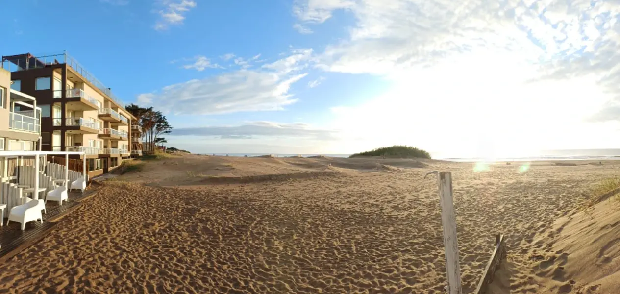 Complejo frente al mar